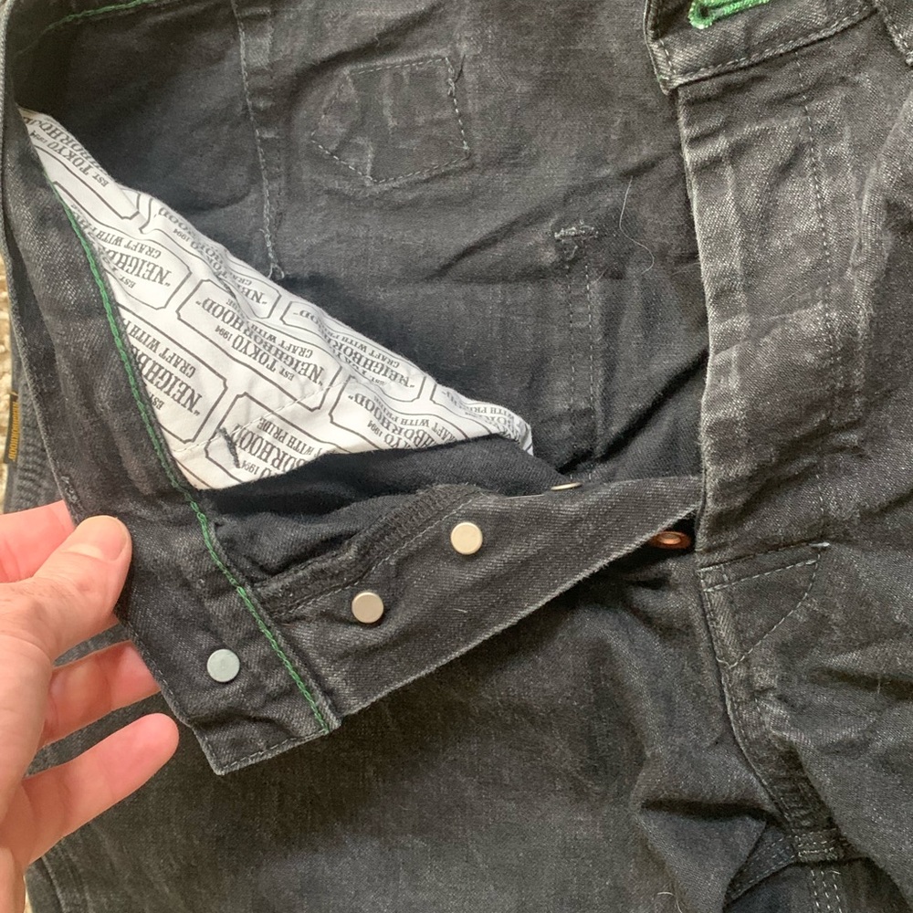 Japanese designer Neighborhood utility pants